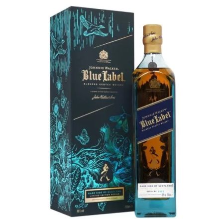Johnnie Walker Whisky Blue Label Rare Side Of Scotland Limited Edition Blended Scotch 0,7l DD.