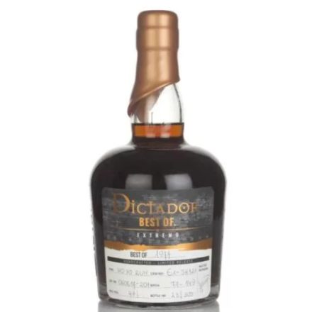 Dictador Rum The Best Of 1977. Apasionado 0,7l
