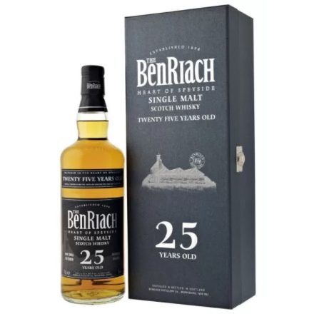 Benriach Whisky 25 years Single Malt Scotch 0,7l DD.