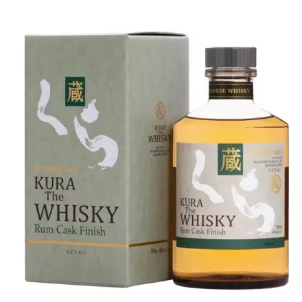 Kura Whisky Rum Cask Finish Blended Malt 0,7l DD.