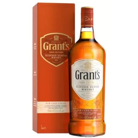 Grants Whisky Cask Editions Rum Cask Finish Blended Scotch 0,7l DD.