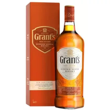Grants Whisky Cask Editions Rum Cask Finish Blended Scotch 0,7l DD.