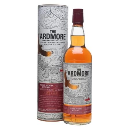 Ardmore Whisky 12 years Port Wood Finish Single Malt Scotch 0,7l DD.