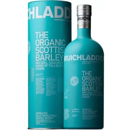 Bruichladdich Whisky The Organic Scottish Barley Unpeated Single Malt Scotch 1l DD.