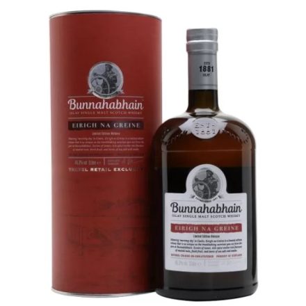 Bunnahabhain Whisky Eirigh Na Greine Islay Single Malt Scotch 1l DD.