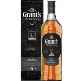  Grants Whisky 6 years Elementary Carbon Blended Scotch 1l DD.