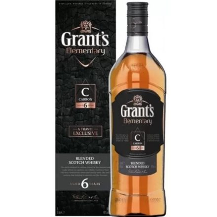 Grants Whisky 6 years Elementary Carbon Blended Scotch 1l DD.