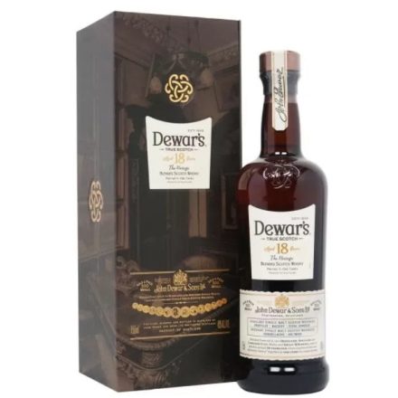 Dewars Whisky 18 years True Scotch The Vintage Blended Scotch 1l DD.