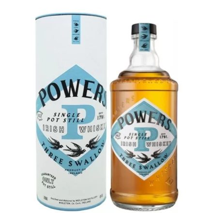 Powers Whisky Three Swallow Single Pot Still Irish 0,7l DD.