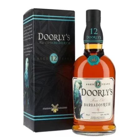 Doorlys 12 years Barbados Rum 0,7l DD.