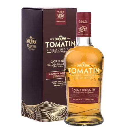 Tomatin Whisky Cask Strength Bourbon & Sherry Cask 0,7l DD.