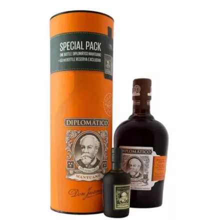 Diplomatico Rum Mantuano 0,7l+Reserva Exclusiva 0,05l DD.