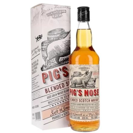 Pigs Nose Whisky Blended Scotch 0,7l DD.
