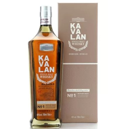 Kavalan Whisky Distillery Select No. 1 Single Malt 0,7l DD.