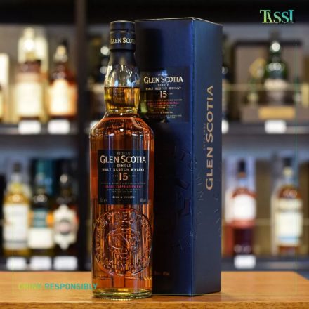 Glen Scotia Whisky 15 years Classic Campbeltown Single Malt Scotch 0,7l DD.