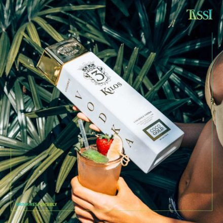 3 Kilos Vodka Coconut 1l