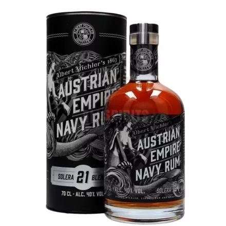 Austrian Empire Navy Rum 21 years Solera 0,7l DD.