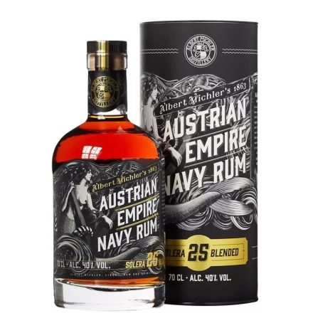 Austrian Empire Navy Rum 25 years Solera 0,7l DD.
