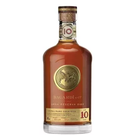 Bacardi Rum 10 years Gran Reserva Diez Extra Rare Gold 0,7l