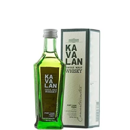Kavalan Whisky Concertmaster Port Cask Finish Single Malt 0,05l DD.