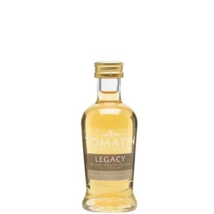 Tomatin Whisky Legacy Bourbon & Virgin Oak Cask Single Malt Scotch 0,05l