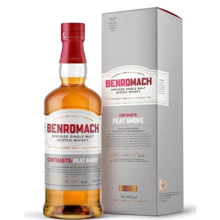 Benromach Whisky Peat Smoke 2009. Bourbon Cask Matured Speyside Single Malt Scotch 0,7l DD.