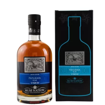 Rum Nation Rum 10 years Panama Limited Edition 0,7l DD.