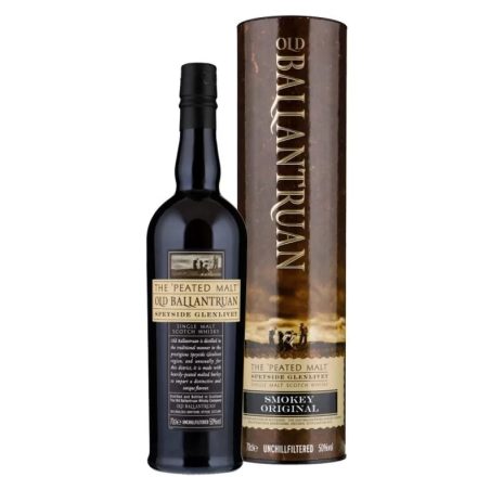 Old Ballantruan Whisky Smokey Original The Peated Malt Single Malt Scotch 0,7l DD.