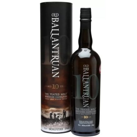 Old Ballantruan Whisky 10 years The Peated Malt Single Malt Scotch 0,7l DD.