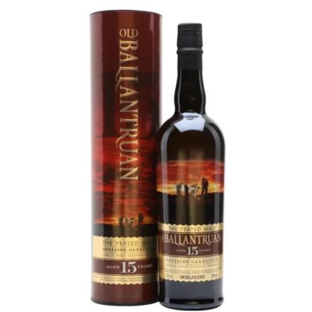 Old Ballantruan Whisky 15 years The Peated Malt Single Malt Scotch 0,7l DD.