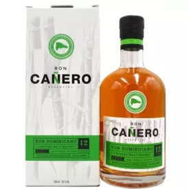   Canero Rum 12 years Solera Ron Dominicano Finished Malt Whisky 0,7l DD.
