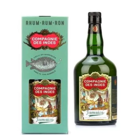 Compagnie Des Indes Rum 5 years Jamaica Navy Strength 0,7l DD.