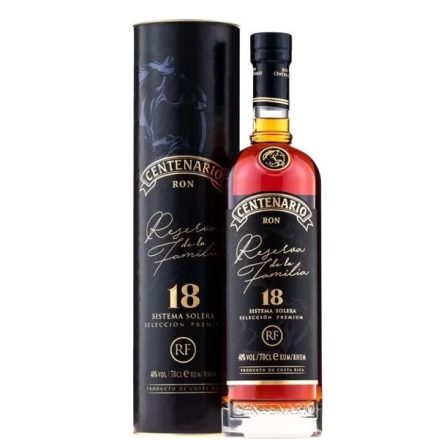 Centenario Rum 18 years Reserva de la Familia 0,7l DD.