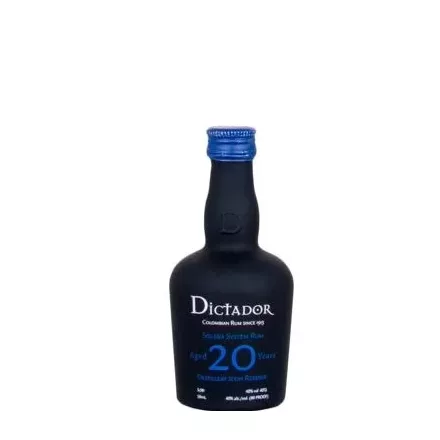 Dictador Rum 20 years 0,05l