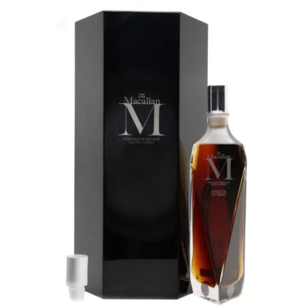 Macallan Whisky M Decanter Highland Single Malt Scotch 0,7l DD.