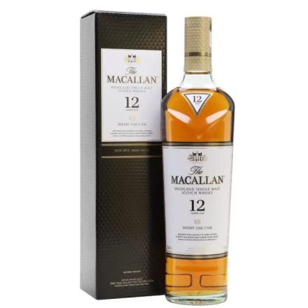 Macallan Whisky 12 years Sherry Oak Cask Highland Single Malt Scotch 0,7l DD.