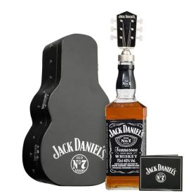 Jack Daniels Whisky Guitar Case Old No. 7 Tennessee 0,7l DD.