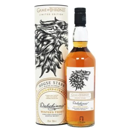 Dalwhinnie Whisky Winter's Frost Game of Thrones Limited Edition Highland Single Malt Scotch 0,7l DD.