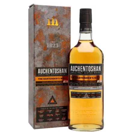 Auchentoshan Whisky The Bartenders Malt Annual Limited Edition Single Malt Scotch 0,7l DD.