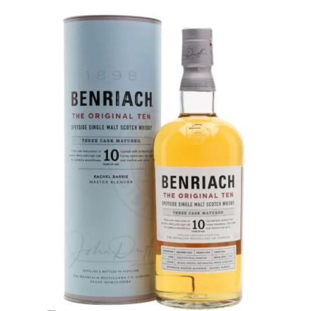 Benriach Whisky 10 years The Original Ten Single Malt Scotch 0,7l DD.