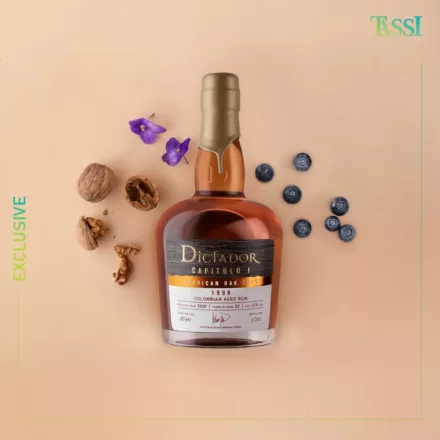 Dictador Rum Capitulo I. American Oak Cask 1998. Bottled: 2020. 0,7l DD.