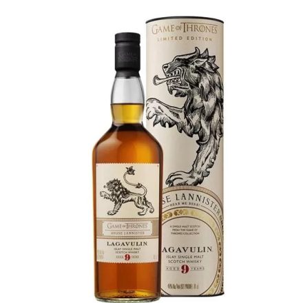 Lagavulin Whisky 9 years Game of Thrones Limited Edition Islay Single Malt Scotch 0,7l DD.