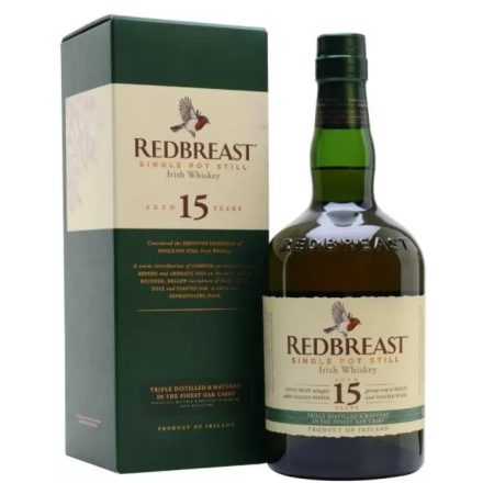 Redbreast Whisky 15 years Single Pot Still Irish 0,7l DD.