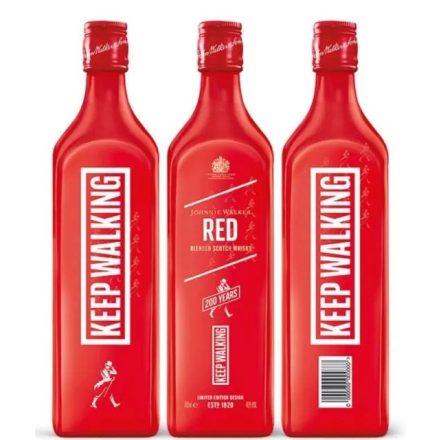 Johnnie Walker Whisky Red Label 200 years Limited Edition Blended Scotch 0,7l