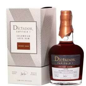   Dictador Rum Capitulo I. Sherry Cask 1996. Bottled: 2020. 0,7l DD.