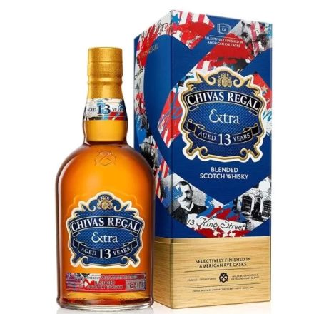 Chivas Regal Whisky Extra 13 years American Cask Blended Scotch 0,7l DD.