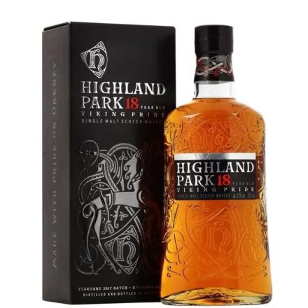 Highland Park Whisky 18 years The Viking Pride Single Malt Scotch 0,7l DD.