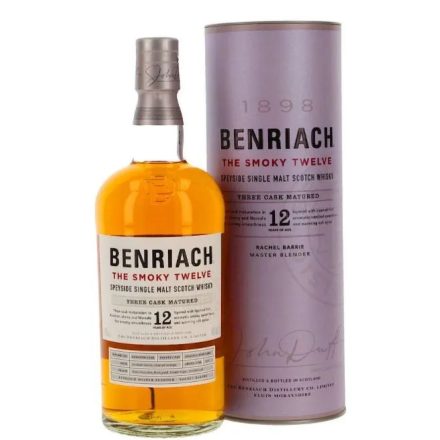 Benriach Whisky 12 years The Smoky Twelve Three Cask Matured Single Malt Scotch 0,7l DD.
