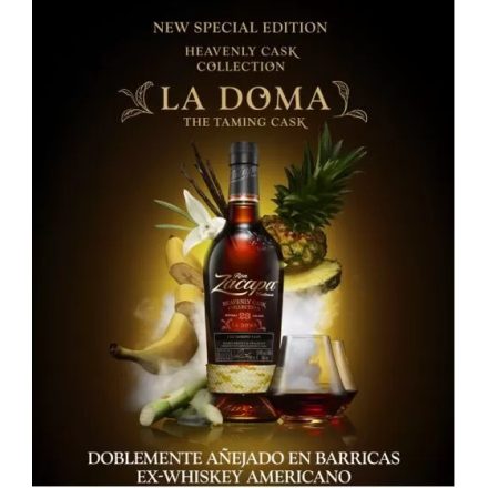 Ron Zacapa Centenario Rum 23 years La Doma Heavenly Cask Collection 0,7l DD.