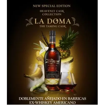 Ron Zacapa Centenario Rum 23 years La Doma Heavenly Cask Collection 0,7l DD.